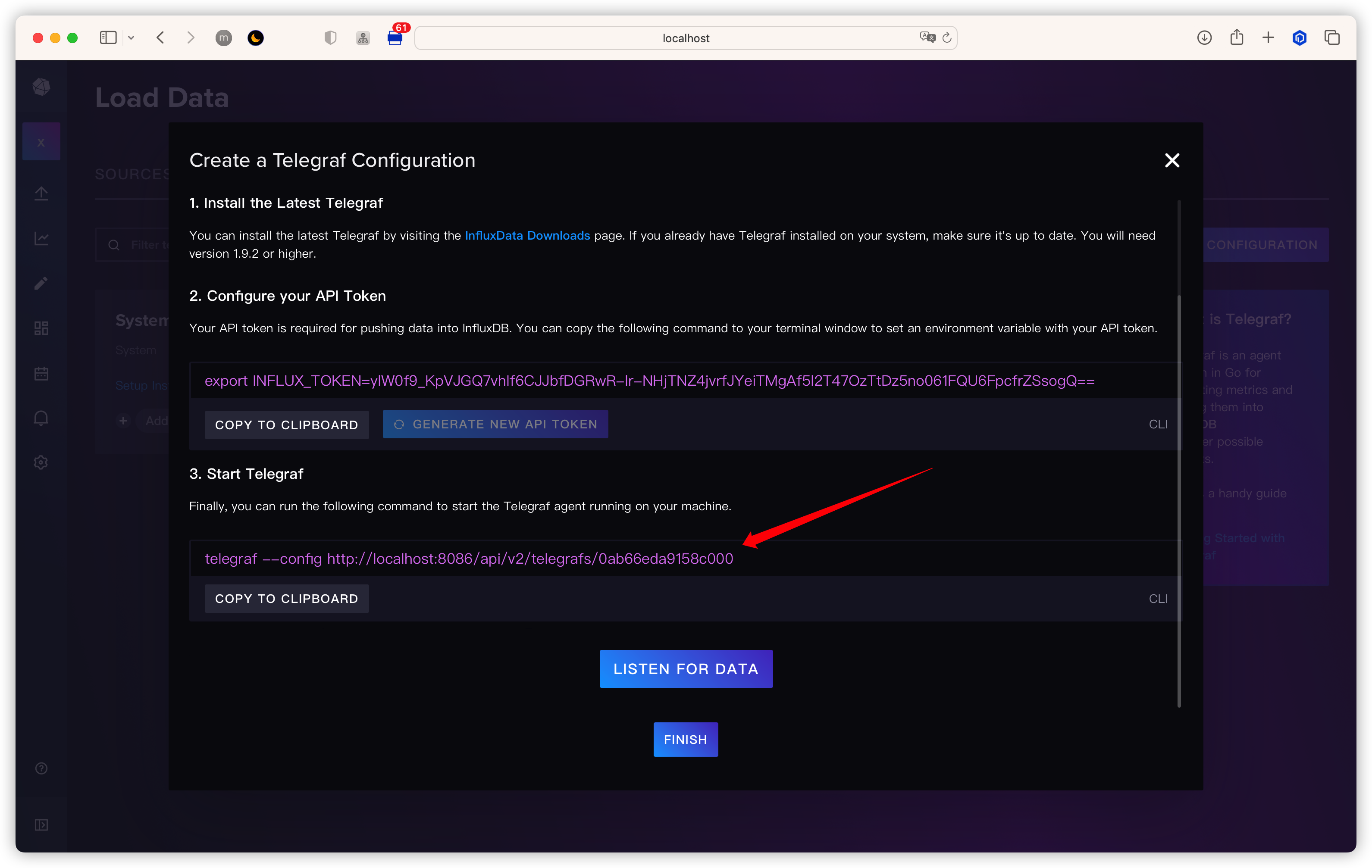 Create Configuration